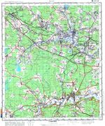 Сборник топографических карт СССР. N37-002. ИСТРА     82-83