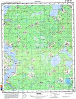Сборник топографических карт СССР. O36-091. ХОДУНОВО 83-85