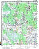 Сборник топографических карт СССР. O37-076. ВОСКРЕСЕНСКОЕ 81-86