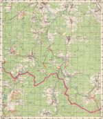 Сборник топографических карт СССР. N-36-057-1 арнишицы