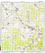 Сборник топографических карт СССР. N-36-059-b 1983 1984 щелканово