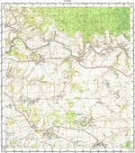 Сборник топографических карт СССР. N-37-074-б рылево