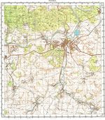 Сборник топографических карт СССР. N-37-075-а крапивна