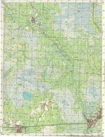 Сборник топографических карт СССР. O-36-023-a 19xx 1987 заборье