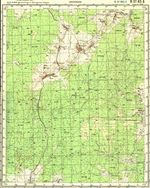 Сборник топографических карт СССР. O-37-063-б