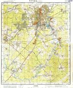 Сборник топографических карт СССР. O-37-137-a 1964 1965 загорск