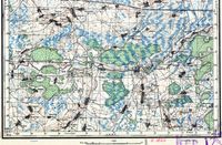 Предвоенные карты РККА Квадрат O-35-82-D-sued