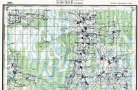 Предвоенные карты РККА Квадрат O-36-110-C-nord