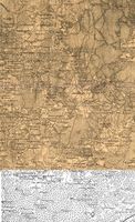 Топографическая карта Беларусии (карты Шуберта). Квадрат 54 20x2 40