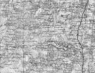 Топографическая карта Беларусии (карты Шуберта). Квадрат 55 40x0 40u