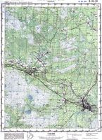 Сборник топографических карт СССР. O36-024. БАБАЕВО 71-72-78
