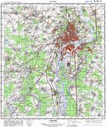 Сборник топографических карт СССР. N36-073. МОГИЛЁВ -79