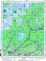 Сборник топографических карт СССР. O36-042. ВЕРЕБЬЕ 80-87