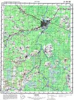 Сборник топографических карт СССР. O36-060. ПЕСТОВО 83-86