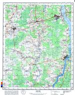 Сборник топографических карт СССР. O37-077. ВОЛГА 81-84-86