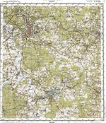 Сборник топографических карт СССР. N-37-13 Калуга