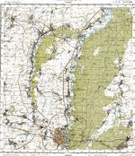Сборник топографических карт СССР. N-37-30 Тамбов