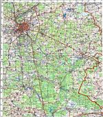 Сборник топографических карт СССР. N-36-07 Витебск