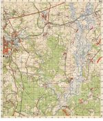 Сборник топографических карт СССР. N-36-031-4 дурово
