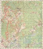 Сборник топографических карт СССР. N-36-044-3 1986 90 мархоткино