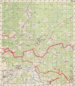 Сборник топографических карт СССР. N-36-056-2 лазинки
