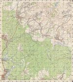 Сборник топографических карт СССР. N-36-078-4 ершичи