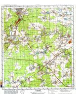 Сборник топографических карт СССР. N-37-015-d 1985 1987 троицк