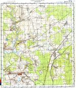 Сборник топографических карт СССР. N-37-037-c 1983 1984 пятовский