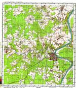 Сборник топографических карт СССР. N-37-039-c 1982 1983 таруса