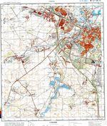 N 37 б. Топографическая карта Рязани. Карта Рязани СССР. Топокарты РККА n37. Карта Рязанской области 1:50000.