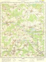 Сборник топографических карт СССР. O-36-106-c 1980 1985 селихово