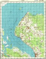 Сборник топографических карт СССР. O-37-065-г