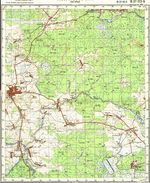 Сборник топографических карт СССР. O-37-113-б