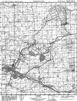 Сборник топографических карт СССР. O-37-121-d 1983 1984 воздвиженское