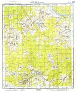 Сборник топографических карт СССР. O-37-125-b 1964 1965 муханово