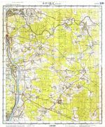 Сборник топографических карт СССР. O-37-136-a 1964 1965 деденево