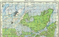 Предвоенные карты РККА Квадрат M-35-07-A-nord