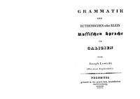 Grammatik Ruth Klein Rus Sprache