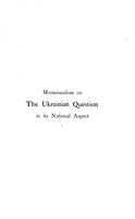 Memorandum on The Ukrainian Question