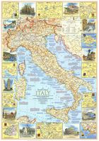 Italy - A Traveller`s Map 1 (1970)